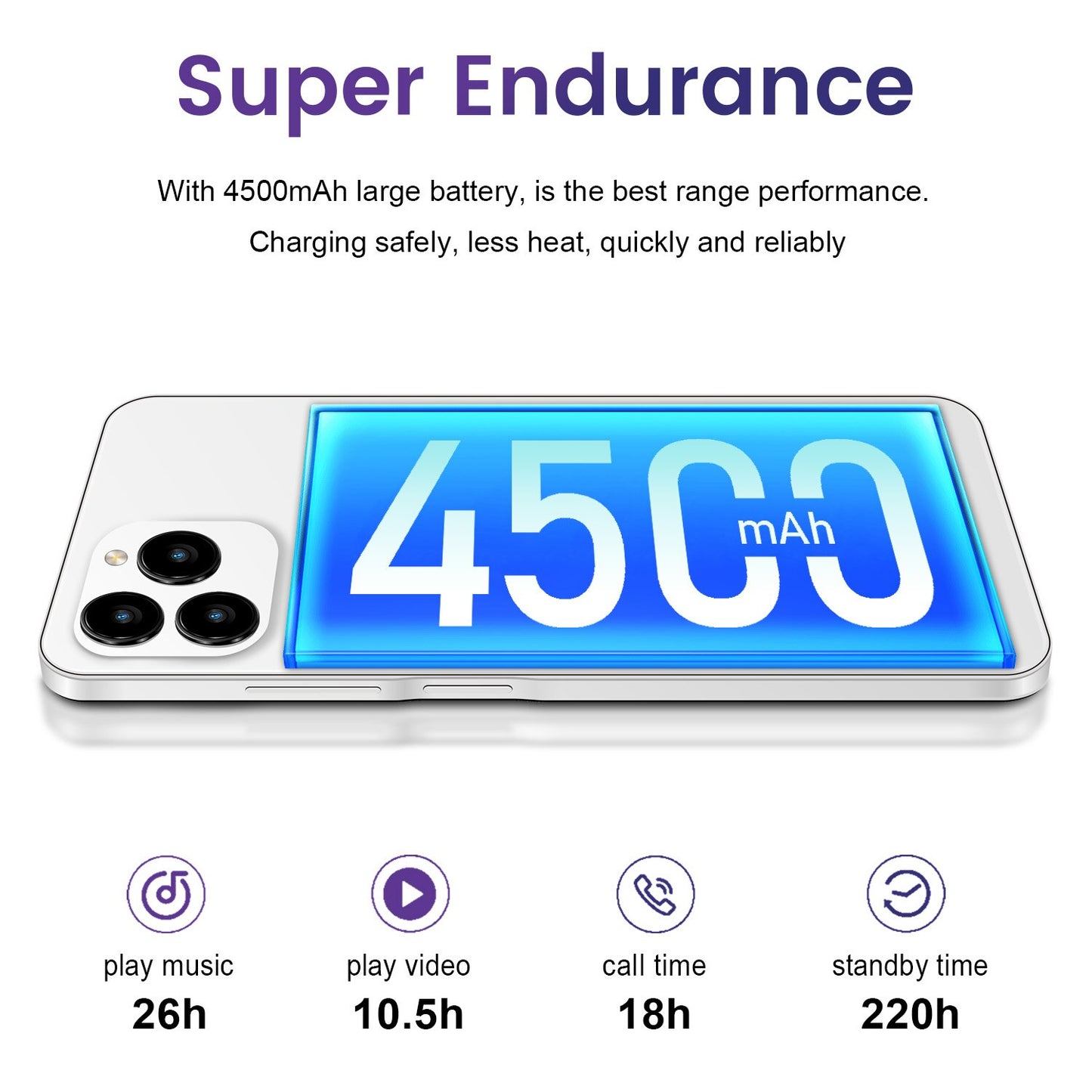 [World Premiere] KXD A07 Smartphone 4GB 64GB Octa Core 6.52" HD+ Screen 13MP Rear Camera Android 12 4500mAh Mobile Phone